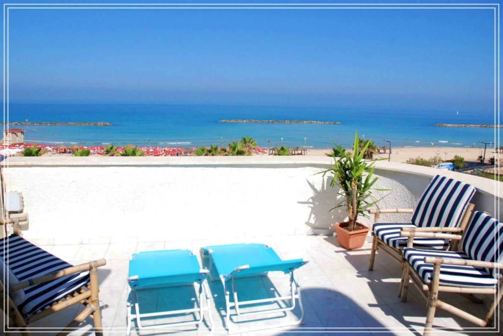Bugrashov Beach 88 Hotel And Spa Tel Aviv Bagian luar foto