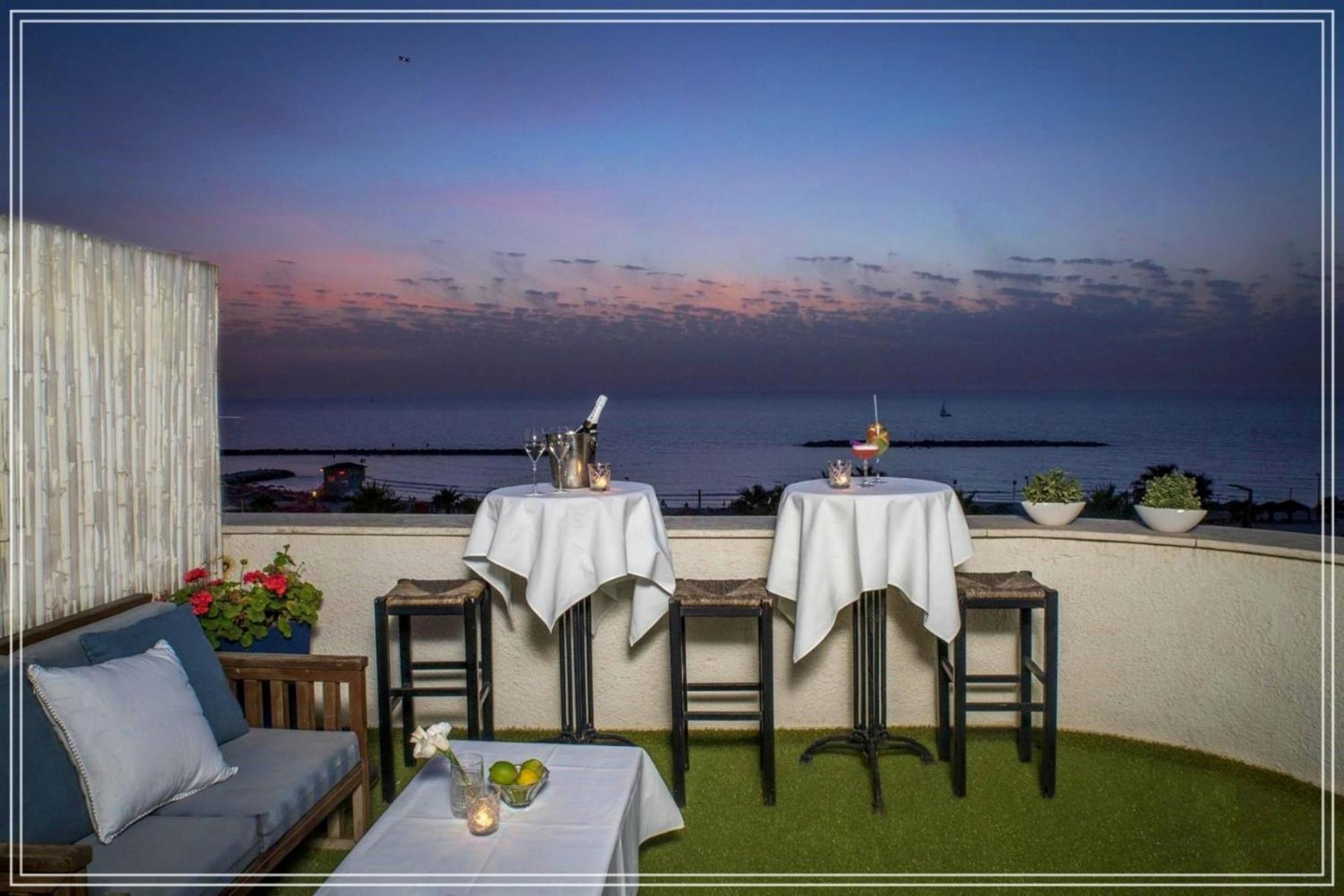 Bugrashov Beach 88 Hotel And Spa Tel Aviv Bagian luar foto