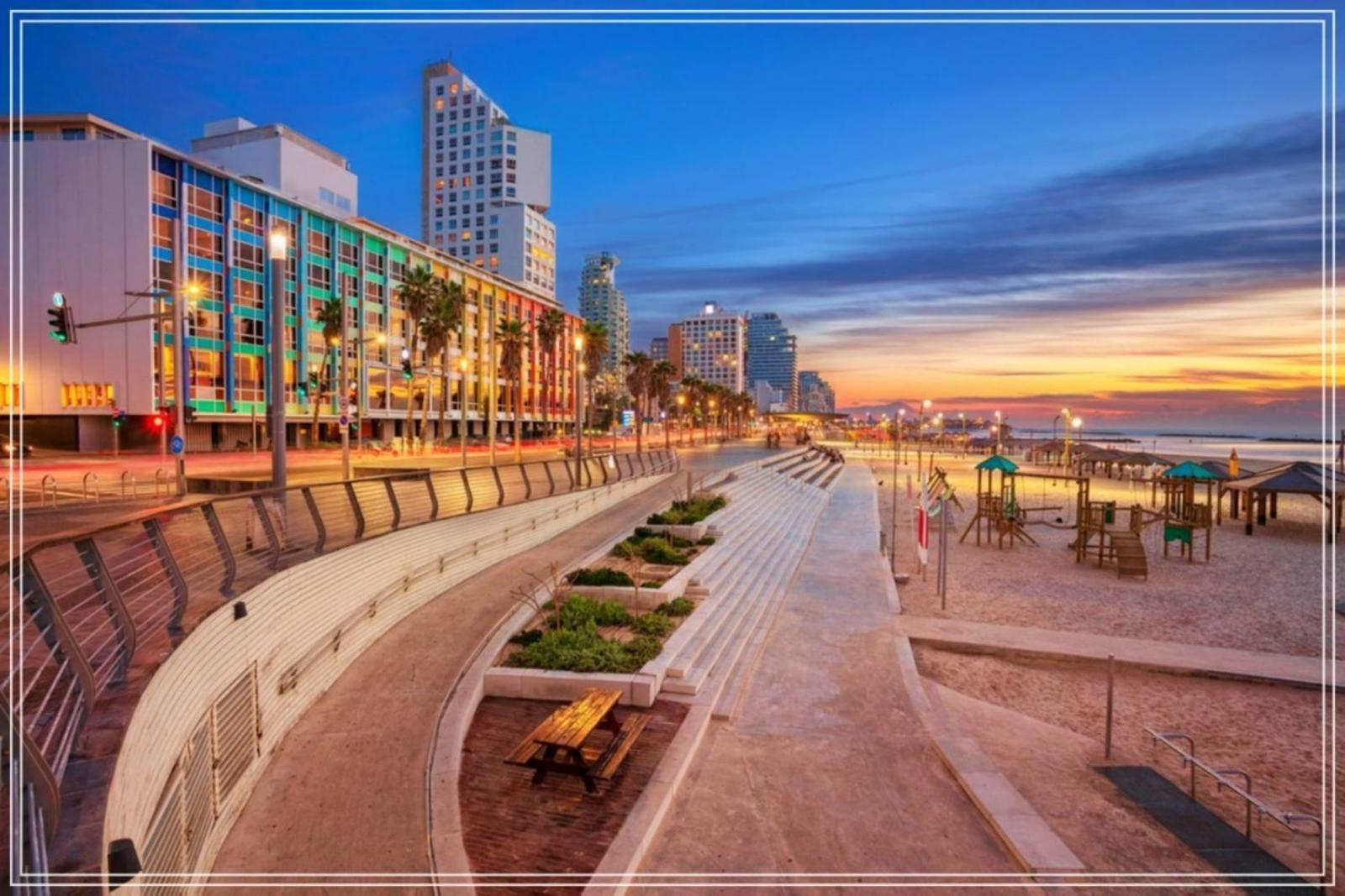 Bugrashov Beach 88 Hotel And Spa Tel Aviv Bagian luar foto